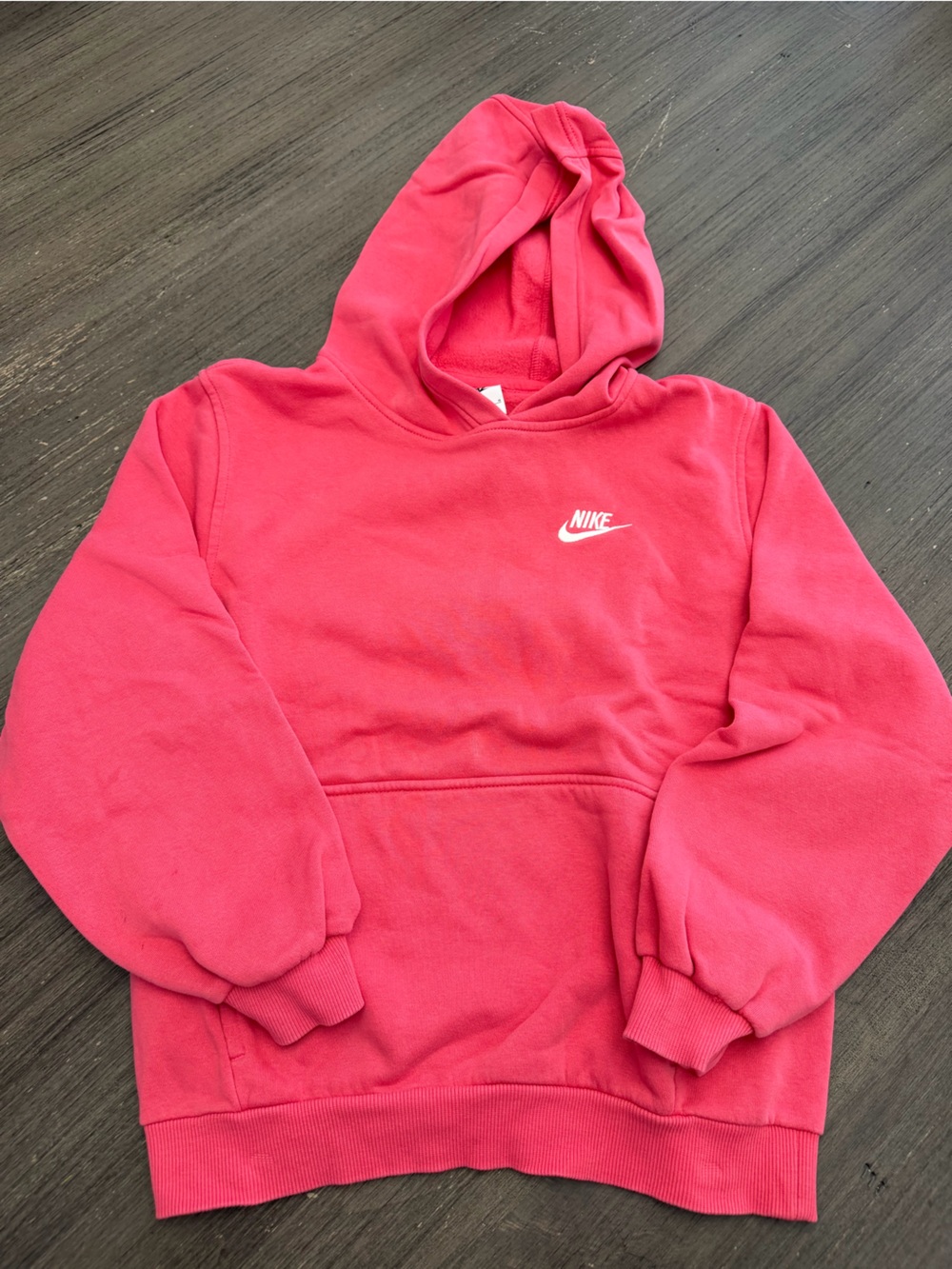 Nike Coral Pink Pullover Hoodie